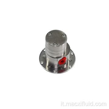 Testa della pompa per ingranaggi magnetici in miniatura
